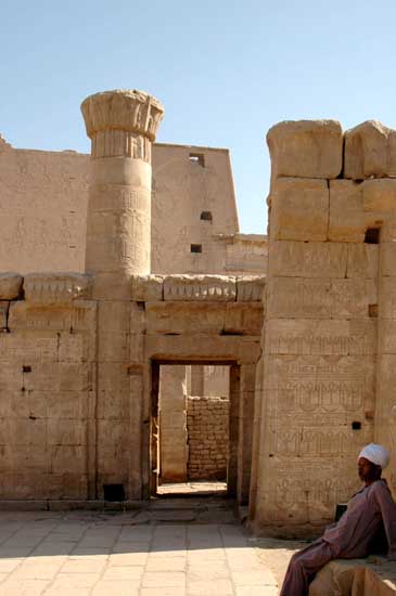 Temple of Horus at Edfu, Egypt.....معبد حورس بادفو Picture 201001